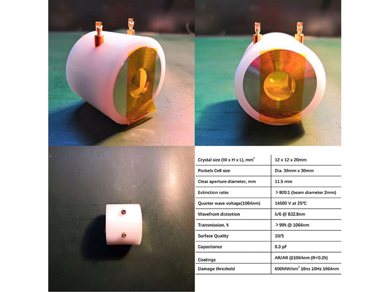 New Product! Coupletech can provide large aperture pockels cell such as CPBPC-121220.